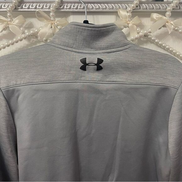 Gray Under Armour Half Zip Pullover - Picture 5 of 5